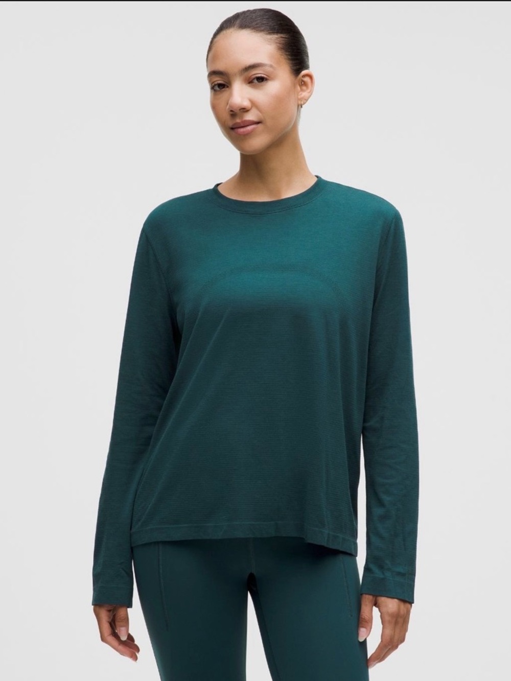 Lululemon Swiftly Relaxed Long Sleeve Indochine Sz 14